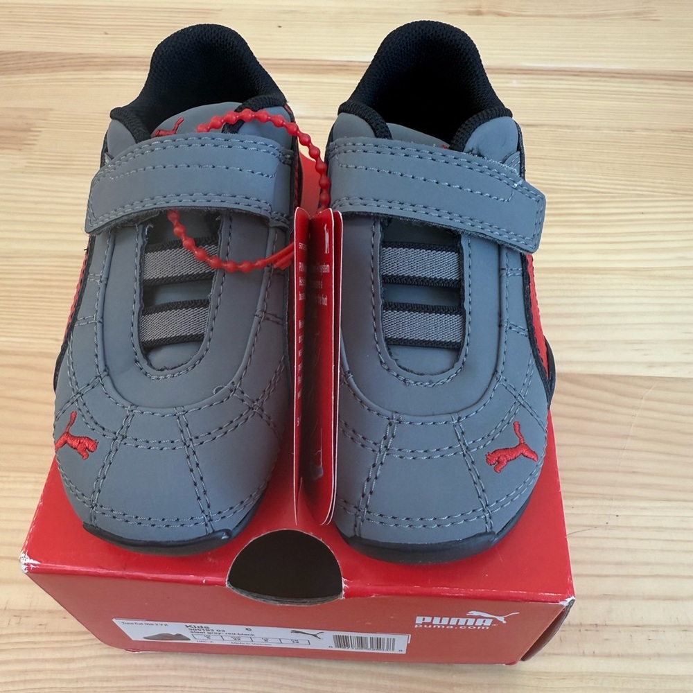 Puma Kids Gray Sneakers